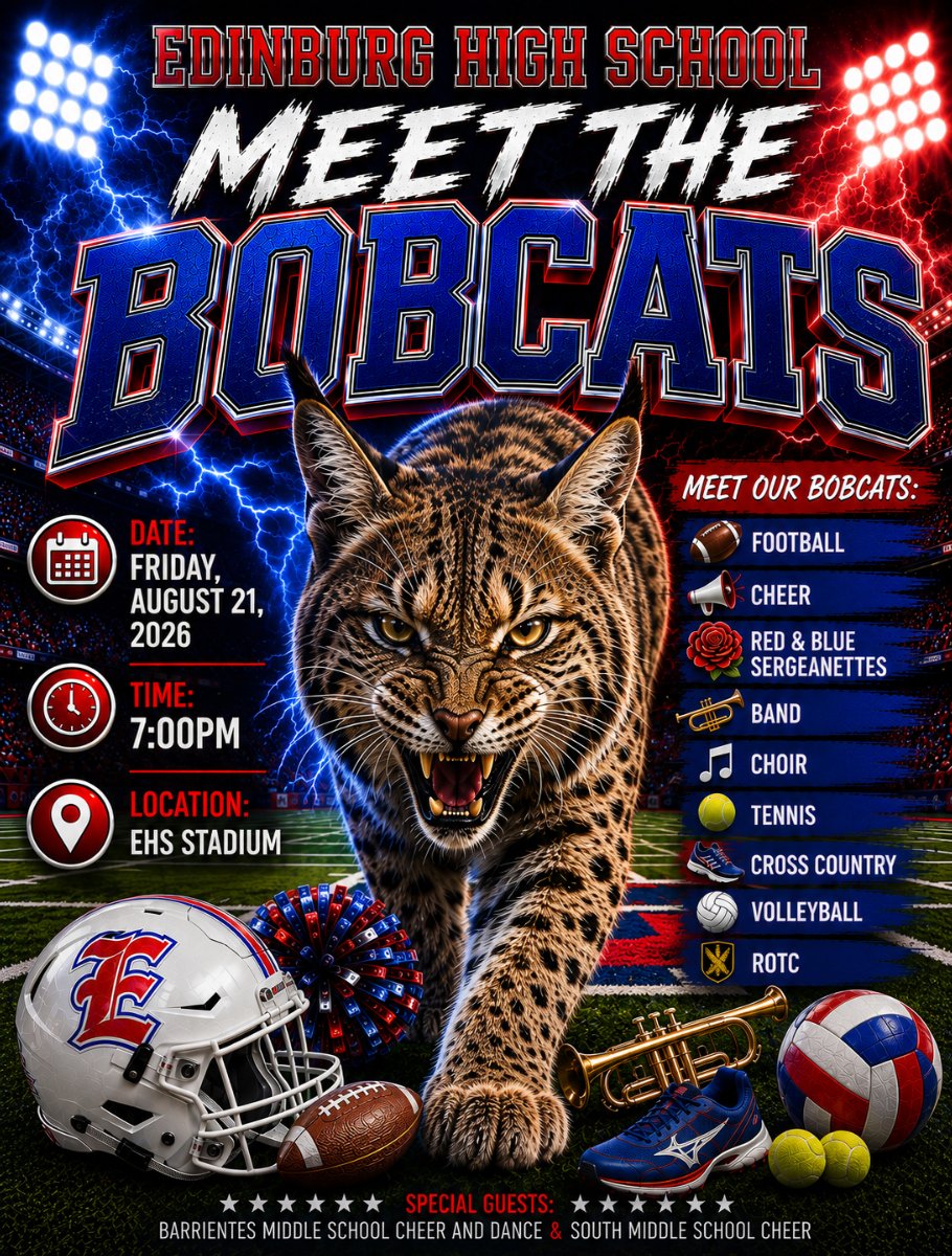 Meet The Bobcat Promo Graphic
